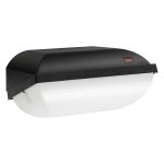  Philips LED Security Coreline BWC120 Black 14W 1800lm - 830 Warm White | 282x178mm - IP54 - Light Sensor