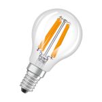 Osram LED Classic LED E14 Pear Filament Clear 1.2W 255lm - 840 Cool White | Replaces 25W