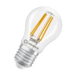 Ledvance Classic LED E27 Pear Filament Clear 3.4W 470lm - 827 Extra Warm White | Dimmable - Replaces 40W