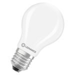 Ledvance Classic LED E27 Pear Frosted 5W 1055lm - 827 Extra Warm White | Dimmable - Replaces 75W