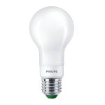 Philips MASTER LED Bulb Ultra Efficient E27 Pear Frosted 4W 840lm - 830 Warm White | Dimmable - Replaces 60W