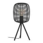Eglo Table Lamp Rinroe Steel Black | Suitable for 1x E27