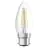Ledvance Classic Performance LED Bulb B22d Candle Filament Clear 4W 470lm - 827 Extra Warm White | Replaces 40W