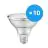 Multipack 10x Ledvance LED Spot E27 PAR20 6.4W 350lm 36D - 927 Extra Warm White | Best Colour Rendering - Dimmable - Replaces 75W