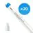 Multipack 20x Philips LED Tube T8 CorePro (EM/Mains) High Output 24W 2700lm - 840 Cool White | 150cm - Replaces 58W