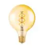 Osram Vintage 1906 LED E27 Globe Filament Goud 125mm 4W 300lm - 820 Zeer Warm Wit | Dimbaar - Vervangt 28W