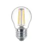 Philips Corepro LED Lustre E27 Ball Filament Clear 4.3W 470lm - 827 Extra Warm White | Replaces 40W