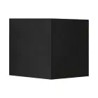 Nordlux Milda Kubi Wall Light Aluminium Black 4.9W 290lm - 830 Warm White