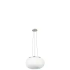 Eglo Pendant Optica Steel Satin Nickel | Suitable for 2x E27