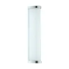 Eglo Wall and Ceiling Light Gita 2 Metal Chrome 8.3W 1000lm - 840 Cool White | IP44 