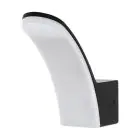 Eglo Wall Light Fiumicino Outdoor Aluminium Black 11.5W 1200lm - 830 Warm White